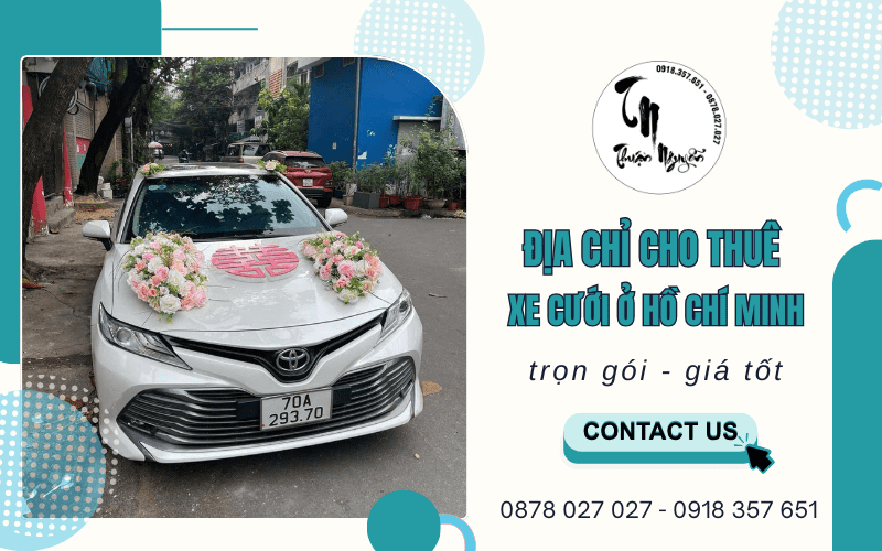 cho thuê xe cưới ở Hồ Chí Minh