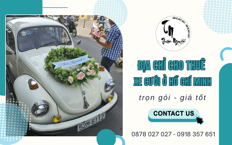 cho thuê xe cưới ở Hồ Chí Minh