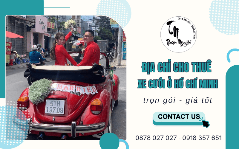 cho thuê xe cưới ở Hồ Chí Minh