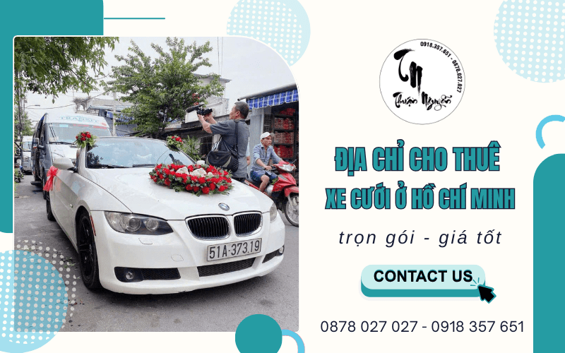 cho thuê xe cưới ở Hồ Chí Minh