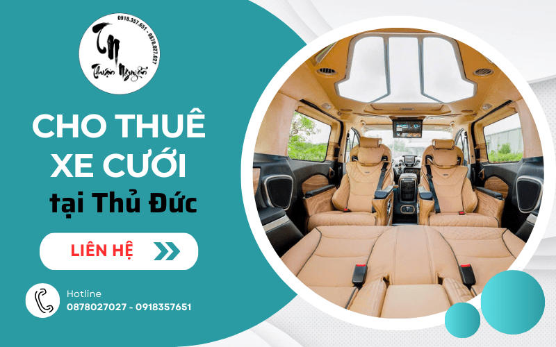 cho thuê xe cưới thủ đức