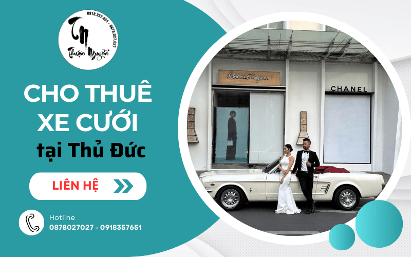 cho thuê xe cưới thủ đức