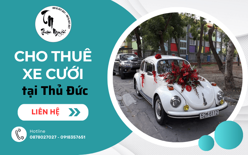 cho thuê xe cưới thủ đức