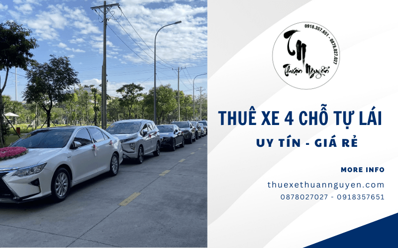 thuê xe 4 chỗ tự lái